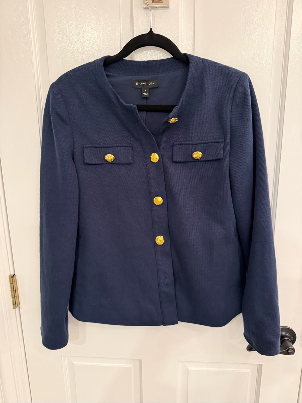 41 Hawthorne Navy Blazer
